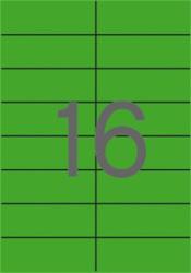 APLI Etikett, 105x37 mm, színes, APLI, zöld, 320 etikett/csomag (LCA1598) - iroda24