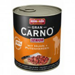 Animonda GranCarno Senior - Chicken & Turkey Hearts 800 g