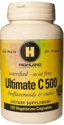 Highland Laboratories Ultimate C-500 kapszula 120 db
