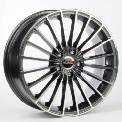 Mak Volare Gun Metallic Mirror CB72.6 5/120 19x9.5 ET40