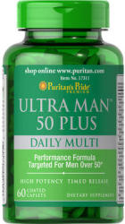 Puritan's Pride Ultra Man 50 Plus Daily Multi kapszula 60 db