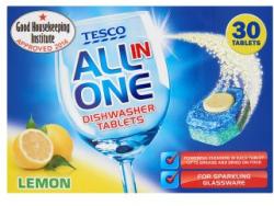 Vásárlás: Tesco All in One Lemon Mosogatógép Tabletta 30 db Gépi  mosogatószer, öblítőszer árak összehasonlítása,  AllinOneLemonMosogatógépTabletta30db boltok