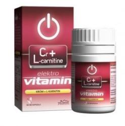 Vita Crystal Elektro Vitamin - Króm+L-carnitine kapszula 60 db