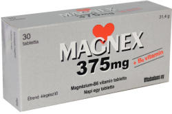 Vitabalans Oy Magnex 375 mg+B6 vitamin tabletta 30 db