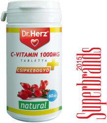 Dr. Herz C-vitamin 1000 mg+Csipkebogyó tabletta 60 db