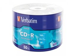 Verbatim CD-R Verbatim 700MB 52x shrink 50 buc (43787) - pcone