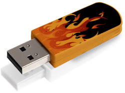 Verbatim Mini Elements Edition Fire 8GB USB 2.0 98158