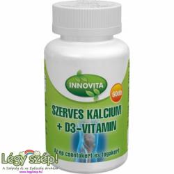 Innovita Szerves Kalcium+D3-vitamin tabletta 60 db