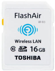 Toshiba FlashAir W-03 16GB SD-F32AIR03(8)