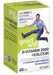 Goodwill Pharma D-Vitamin 2000+Kalcium tabletta 60 db