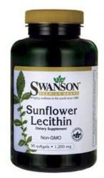 Swanson Sunflower Lecithin napraforgó lecitin kapszula 90 db