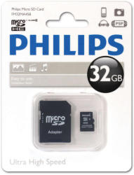 Philips microSDHC 32GB Class 10 SPHSDM32C10