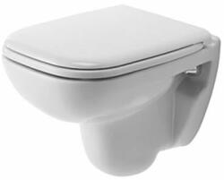 Duravit D-Code WC-csésze fali, mélyöblítésű, kompakt 48 cm (221109000) (221109000)