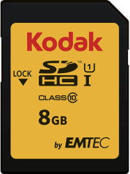 Kodak SDHC 8GB Class 10 EKMSD8GHC10K