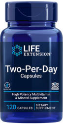 Life Extension Two-Per-Day multivitamin kapszula 120 db