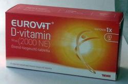 Eurovit D-Vitamin 2000NE tabletta 60 db