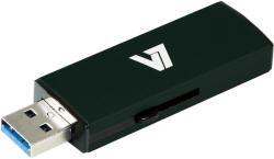 V7 Slider 32GB USB 3.0 VU332GDR-BLK-2E