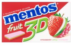 Mentos 3D Strawberry-Apple-Raspberry 16g