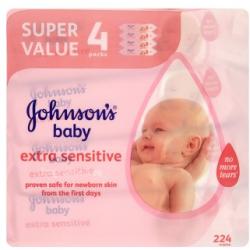 Johnson's Baby Extra Sensitive 224db