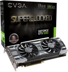 EVGA GeForce GTX 1080 SC GAMING ACX 3.0 8GB GDDR5X 256bit (08G-P4-6183-KR)