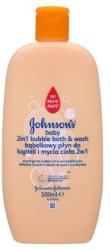 Johnson's Baby 2in1 buborékos habfürdő és tusfürdő 500ml