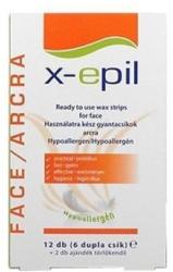 X-Epil Hypoallergén gyantacsík arcra 12db (XE9232)