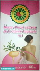 Sun Moon Maca perui zsázsa kapszula nőknek E-vitaminnal 60 db
