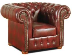 Chesterfield Classic - bőr fotel