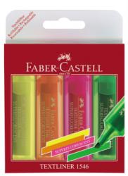 Faber-Castell Textmarker Set 4 Superfluorescent 1546 Faber-Castell (FC154604) - viamond