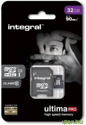 Integral microSDHC Ultima Pro 32GB C10/UHS-I INMSDH32G10-90U1