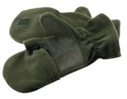 Treesco - Percussion Manusi TREESCO, kaki, din fleece, 1 deget, pentru vanatoare, marimea L (BT.2803.L)