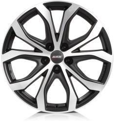 ALUTEC W10 racing-black front polished CB70.1 5/108 18x8 ET45