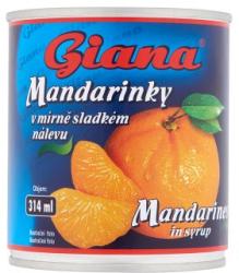 Giana Mandarin gerezdek enyhén cukrozott lében 312 g