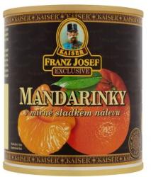Kaiser Exclusive mandarin gerezdek enyhén cukrozott lében 312 g