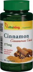 Vitaking Cinnamon - Scortisoara 375 mg 90 comprimate
