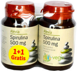 Alevia Spirulina 500 mg 30 comprimate