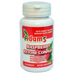 Adams Vision Raspberry Ketone Complex - Cetona de zmeura 60 comprimate