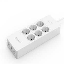 ORICO 6 Plug + 5 USB 1,5 m Switch (HPC-6A5U)