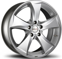 Mak Raptor 5 Hyper Silver CB72.6 5/120 19x8.5 ET20