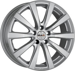 Mak Iguan Hyper Silver CB54.1 4/100 16x6 ET51