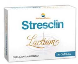 Sun Wave Pharma Stresclin Lactium 30 comprimate