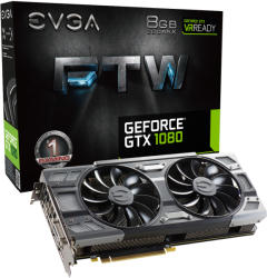 EVGA GeForce GTX 1080 FTW GAMING ACX 3.0 8GB GDDR5X 256bit (08G-P4-6286-KR)
