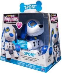 COBI Zoomer Zuppies Zuppy Love Interaktív műanyag robot kiskutya LED szemekkel, hang- és érintésérzékelős elektronikus játék gyerekeknek 3+