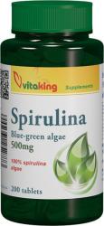 Vitaking Spirulina 500 mg 200 comprimate