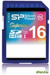 Silicon Power SDHC Superior 16GB UHS-I U3 SP016GBSDHCU3V10