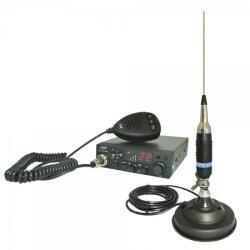 PNI Kit statie radio CB PNI ESCORT HP 8001 ASQ + Casti HS81 + Antena CB PNI S9 cu magnet (PNI-PACK10)