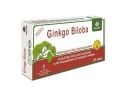 AC HELCOR Ginkgo Biloba 40 mg 30 comprimate