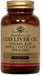 Solgar Cod Liver Oil (Ulei din ficat de cod) 100 comprimate