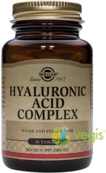 Solgar Hyaluronic Acid Complex 120 mg 30 comprimate
