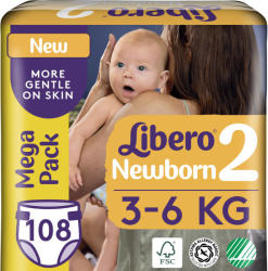 Libero Newborn 2 Mini 3-6 kg 108 db